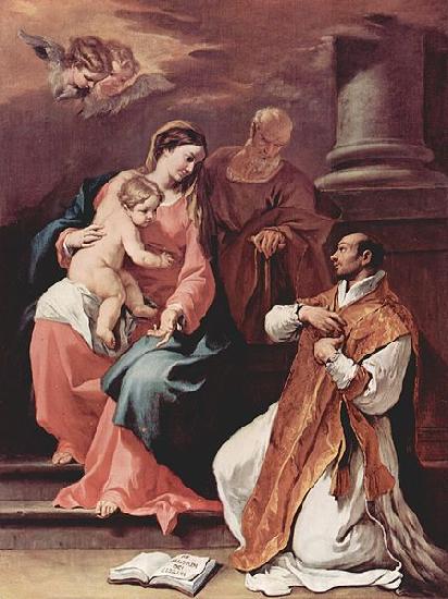 Sebastiano Ricci Ignatius von Loyola Norge oil painting art